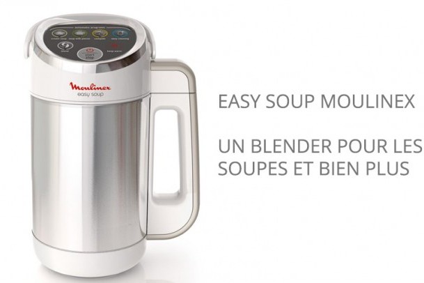 Cuisiner des soupes comme un chef avec L'Easy soup de Moulinex